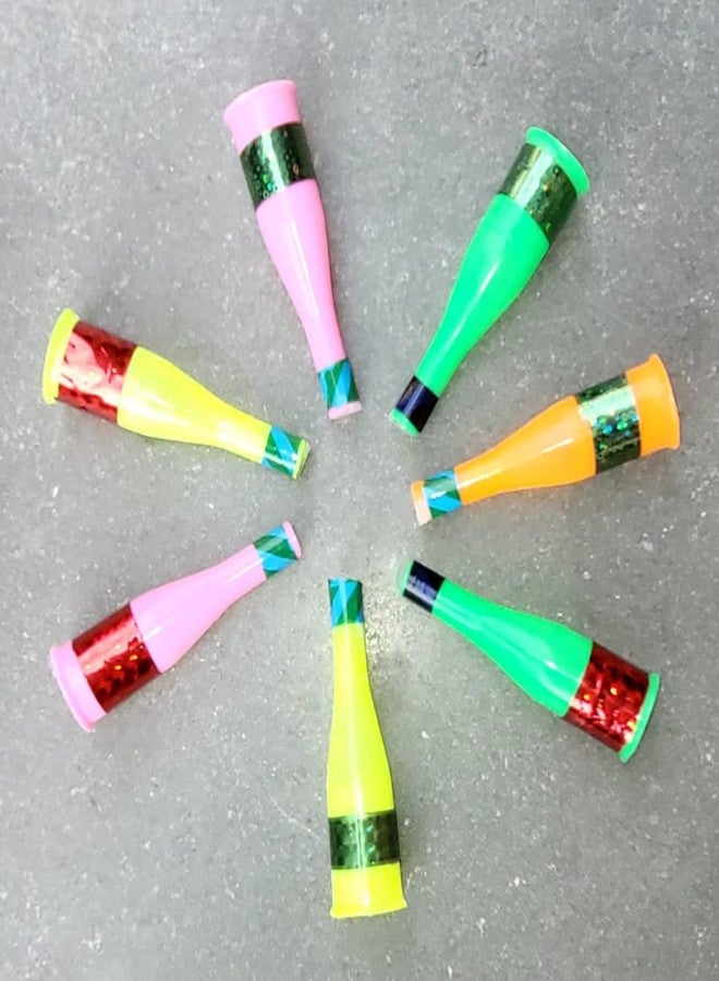 FULLFILLS Party Noisemakers Set, 50 Pieces Horns Blowouts Whistles, Multicolour - Image 1